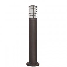 Φωτιστικό Κολωνάκι με Σκίαστρο 1xE27 65cm Αλουμινίου Σκουριά IP44 9-711381